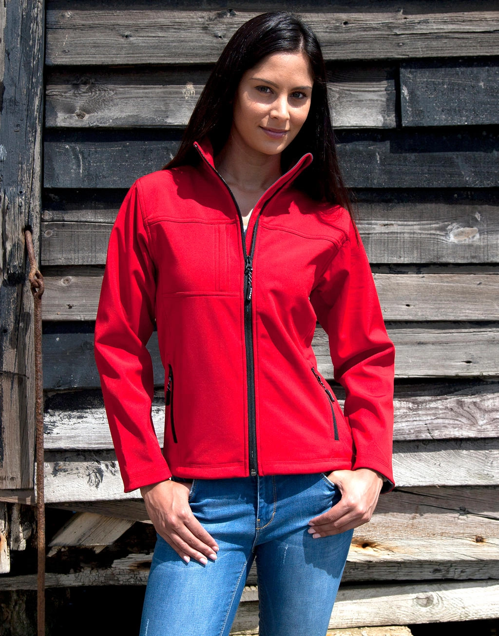 Ladies` Classic Softshell Jacket zum Besticken und Bedrucken mit Ihren Logo, Schriftzug oder Motiv.