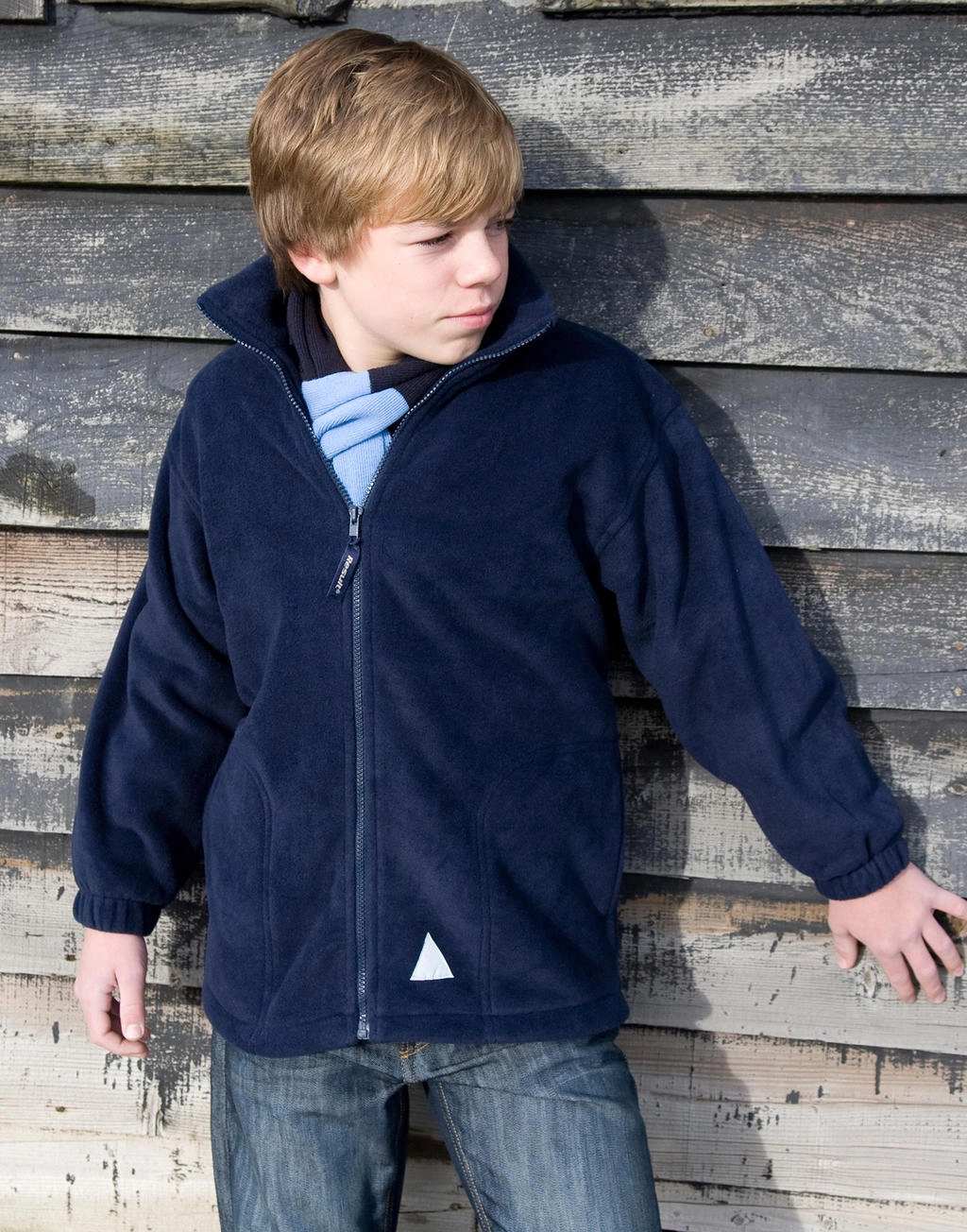 Kids` Fleece Jacket zum Besticken und Bedrucken mit Ihren Logo, Schriftzug oder Motiv.