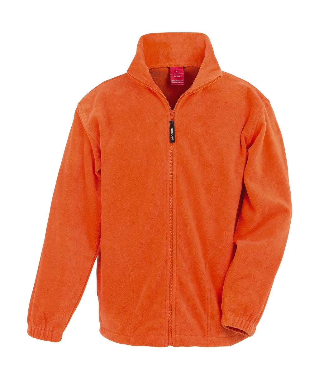 Polartherm™ Jacket zum Besticken und Bedrucken in der Farbe Orange mit Ihren Logo, Schriftzug oder Motiv.