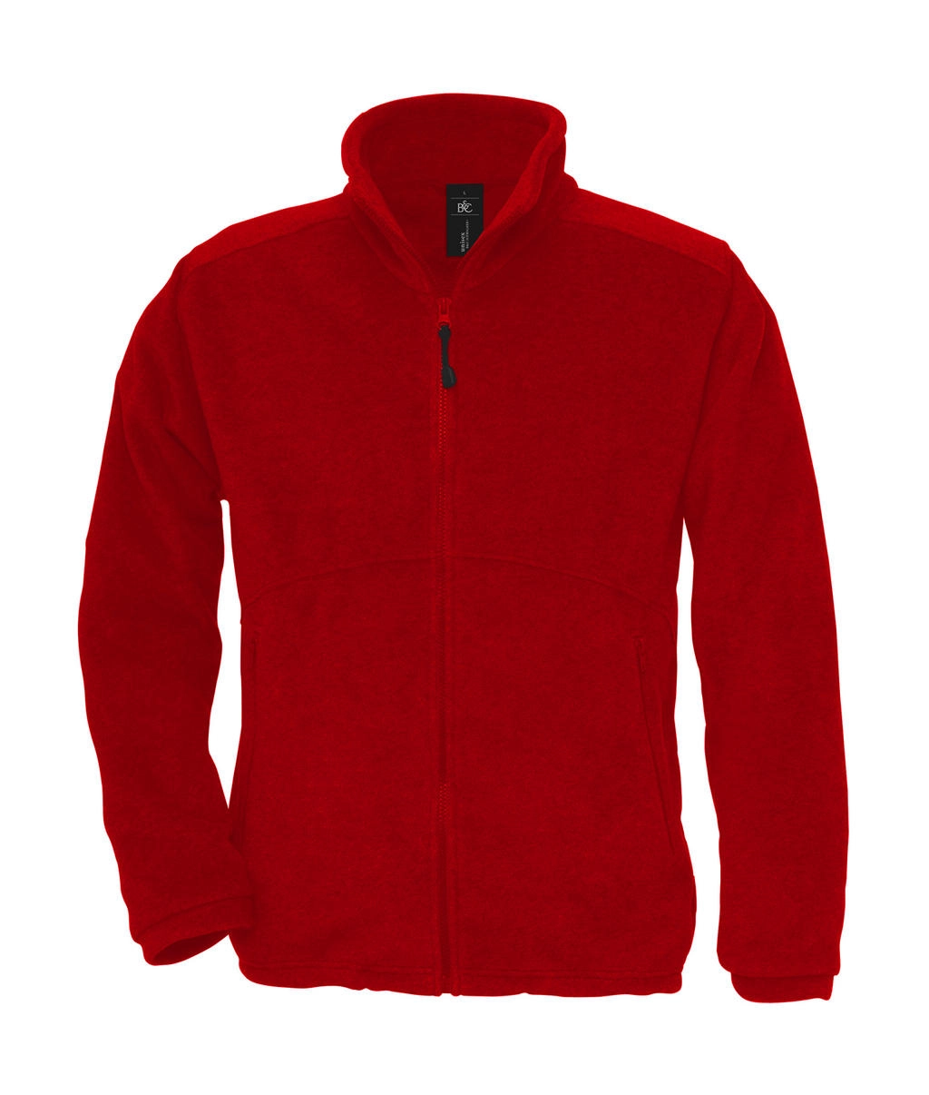 Icewalker+ Outdoor Full Zip Fleece zum Besticken und Bedrucken in der Farbe Red mit Ihren Logo, Schriftzug oder Motiv.