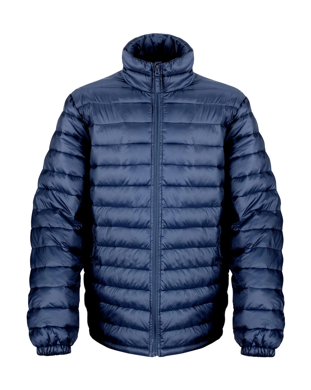 Ice Bird Padded Jacket zum Besticken und Bedrucken in der Farbe Navy mit Ihren Logo, Schriftzug oder Motiv.