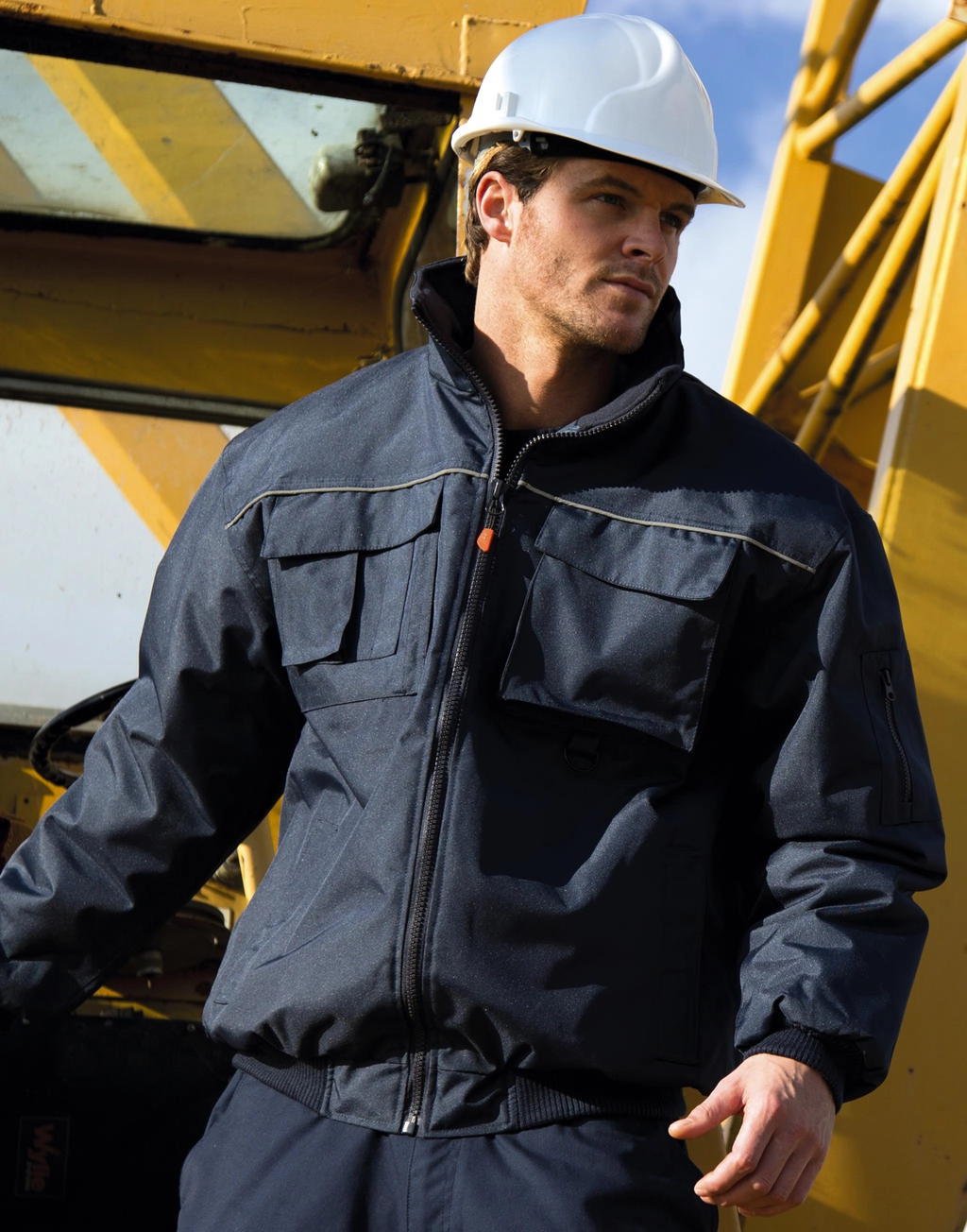 Work-Guard Sabre Pilot Jacket zum Besticken und Bedrucken mit Ihren Logo, Schriftzug oder Motiv.