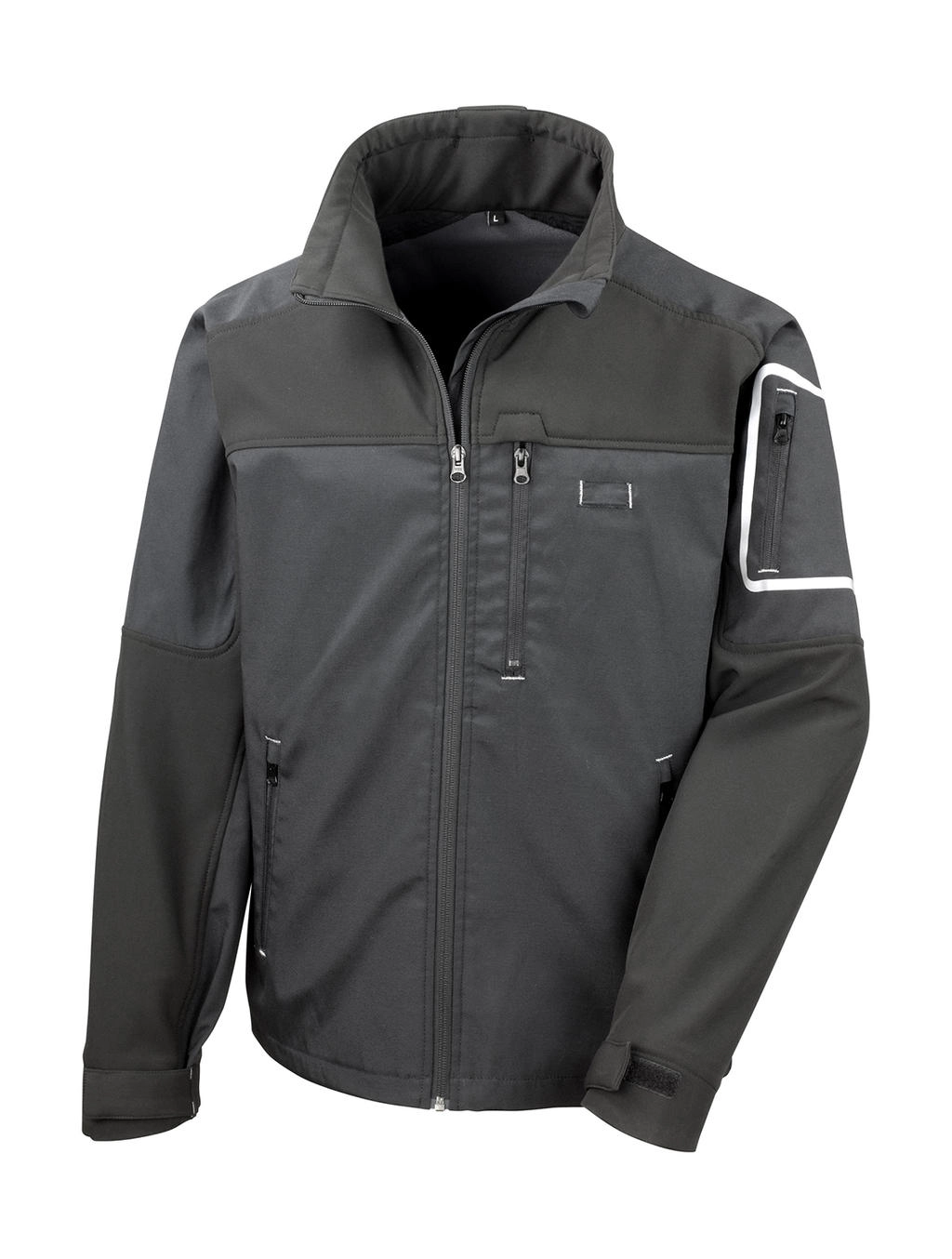 Work-Guard Sabre Stretch Jacket zum Besticken und Bedrucken in der Farbe Black mit Ihren Logo, Schriftzug oder Motiv.