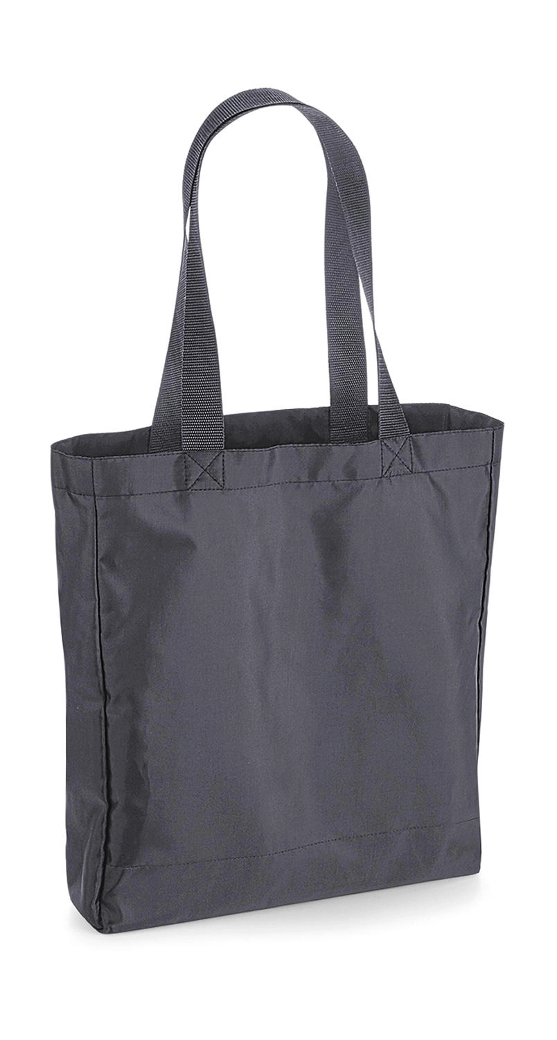 Packaway Tote Bag zum Besticken und Bedrucken in der Farbe Graphite Grey/Graphite Grey mit Ihren Logo, Schriftzug oder Motiv.