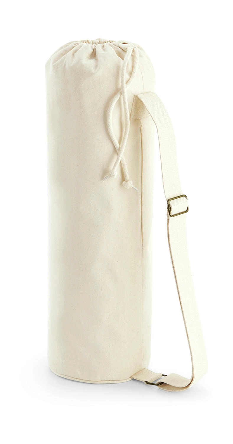 EarthAware® Organic Yoga Mat Bag zum Besticken und Bedrucken in der Farbe Natural mit Ihren Logo, Schriftzug oder Motiv.