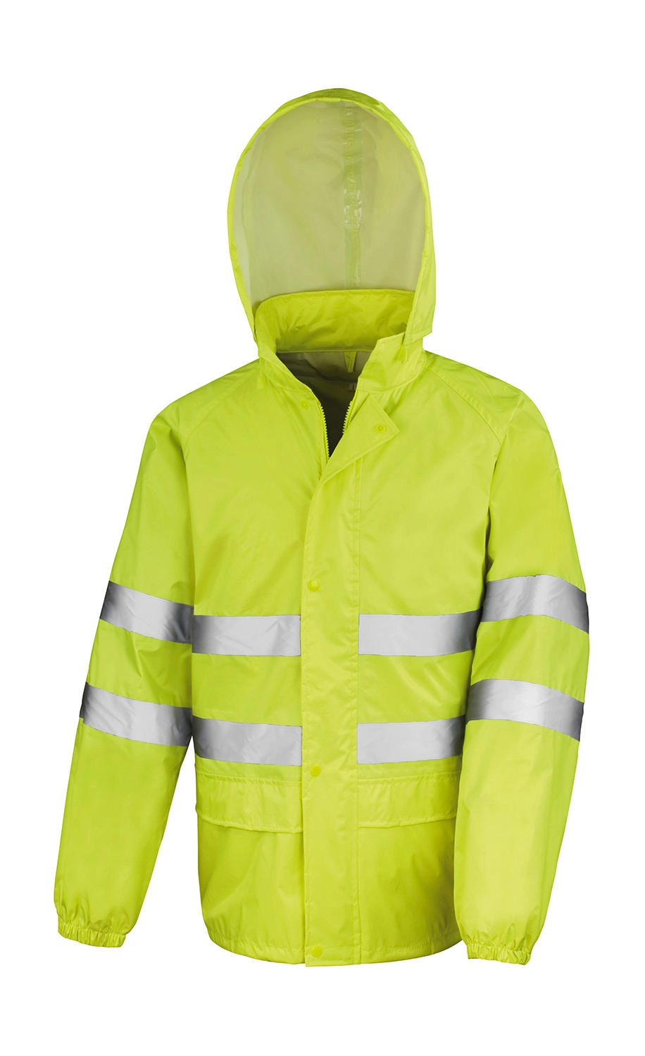 Hi-Vis Waterproof Suit zum Besticken und Bedrucken in der Farbe Fluorescent Yellow mit Ihren Logo, Schriftzug oder Motiv.
