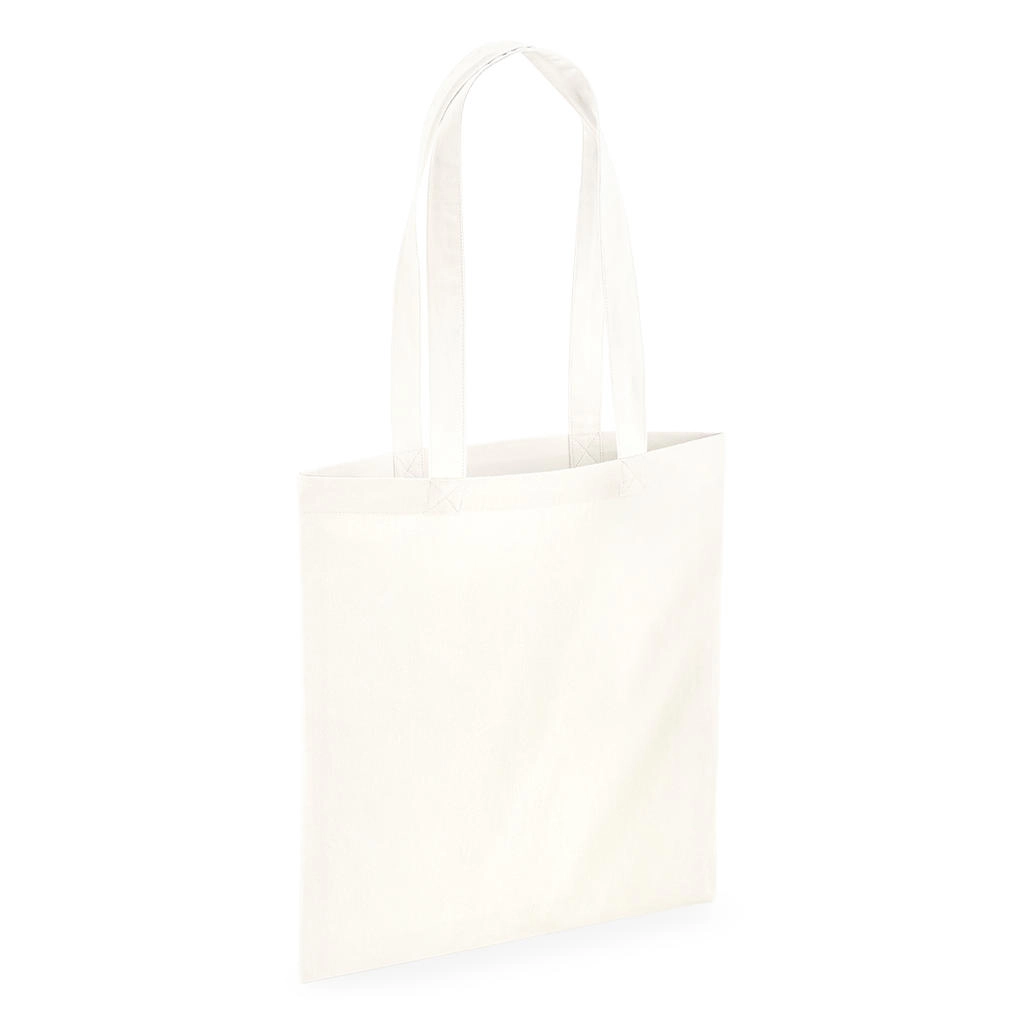Organic Natural Dyed Bag for Life zum Besticken und Bedrucken in der Farbe Sea Salt mit Ihren Logo, Schriftzug oder Motiv.