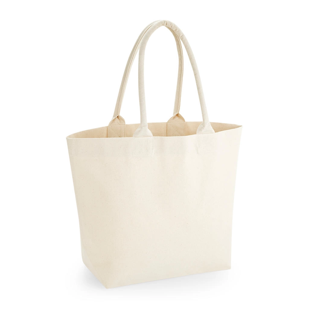 Fairtrade Cotton Deck Bag zum Besticken und Bedrucken in der Farbe Natural mit Ihren Logo, Schriftzug oder Motiv.