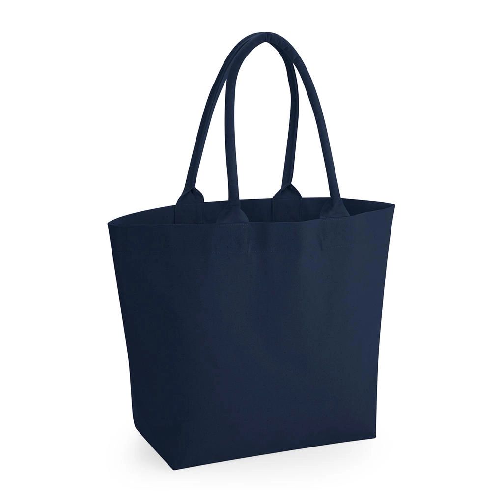 Fairtrade Cotton Deck Bag zum Besticken und Bedrucken in der Farbe French Navy mit Ihren Logo, Schriftzug oder Motiv.