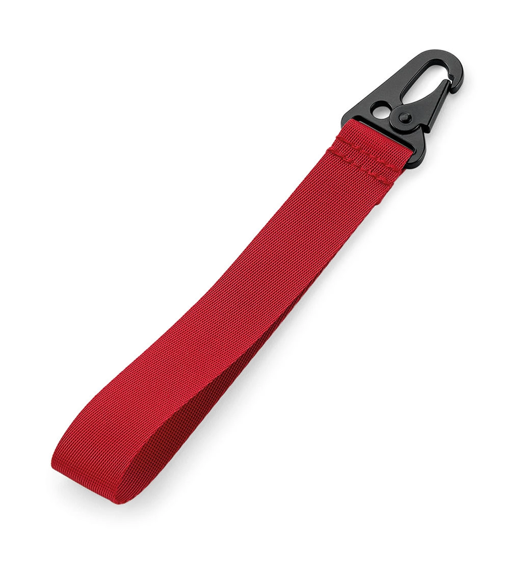Brandable Key Clip zum Besticken und Bedrucken in der Farbe Red mit Ihren Logo, Schriftzug oder Motiv.
