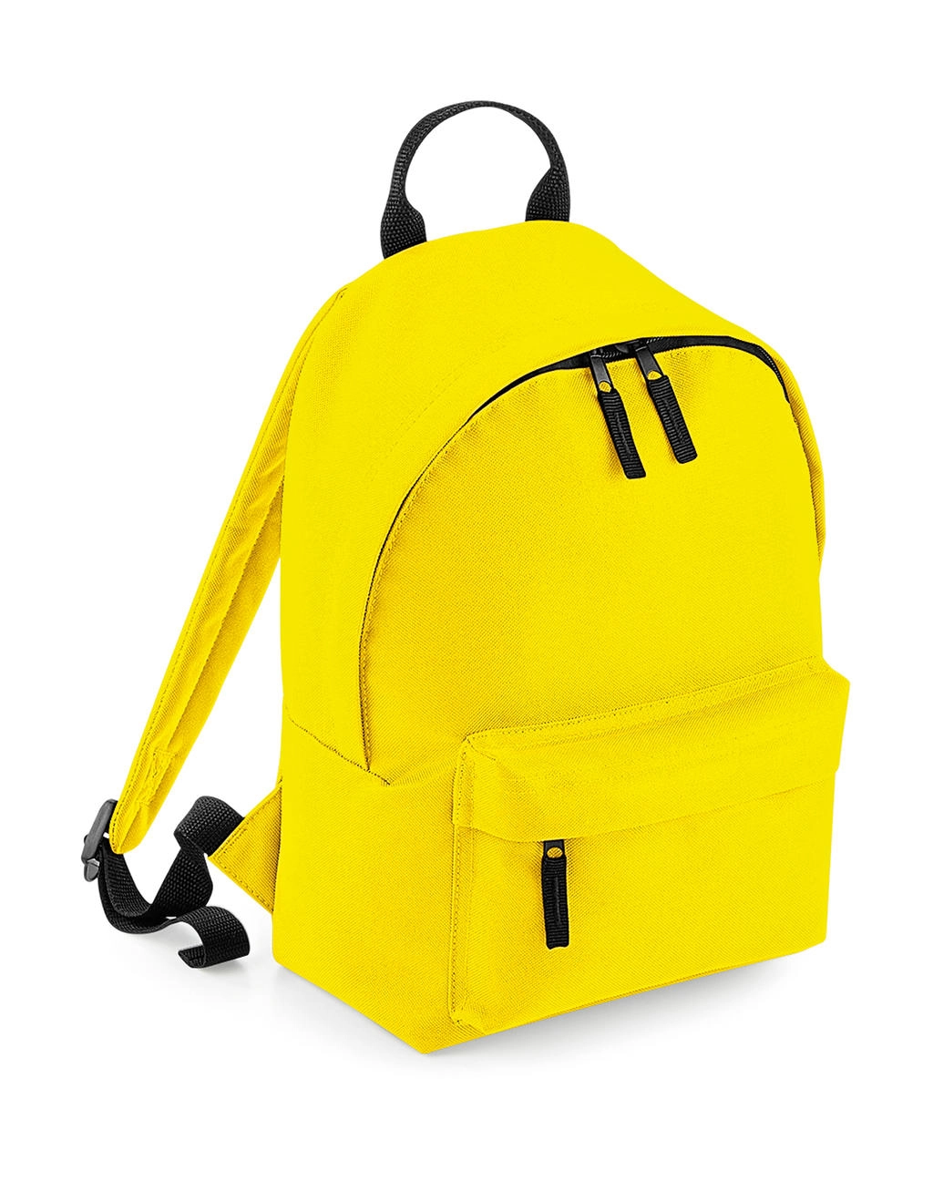 Mini Fashion Backpack zum Besticken und Bedrucken in der Farbe Yellow mit Ihren Logo, Schriftzug oder Motiv.