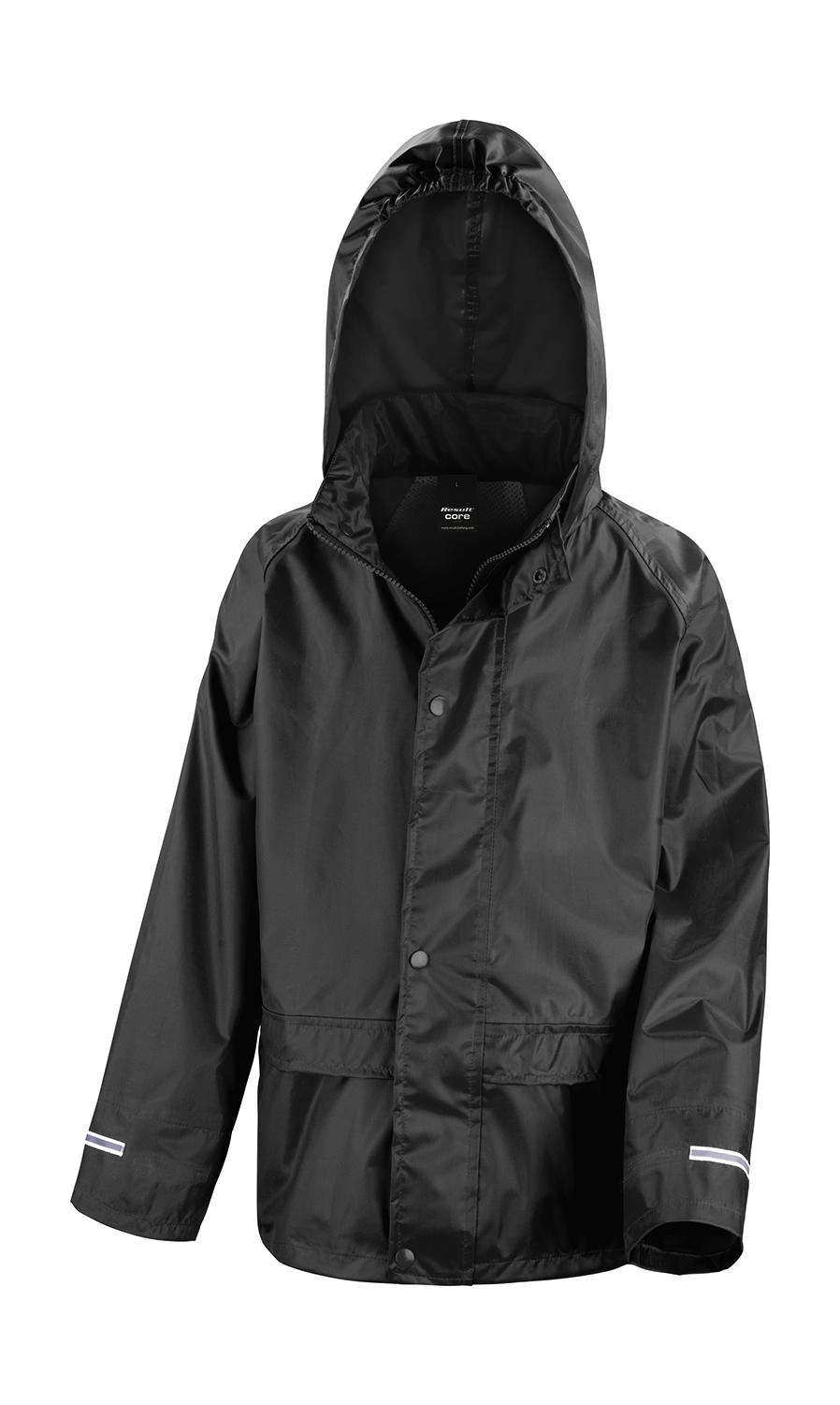Junior StormDri Jacket zum Besticken und Bedrucken in der Farbe Black mit Ihren Logo, Schriftzug oder Motiv.