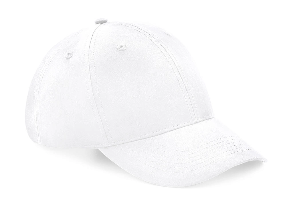 Recycled Pro-Style Cap zum Besticken und Bedrucken in der Farbe White mit Ihren Logo, Schriftzug oder Motiv.