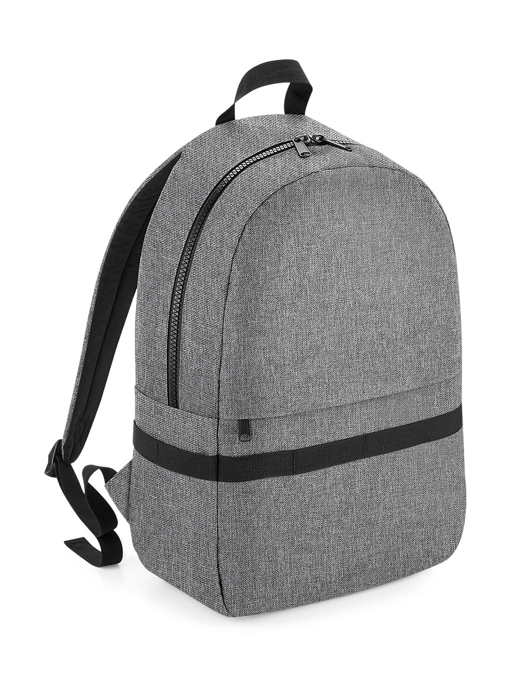 Modulr™ 20 Litre Backpack zum Besticken und Bedrucken in der Farbe Grey Marl mit Ihren Logo, Schriftzug oder Motiv.