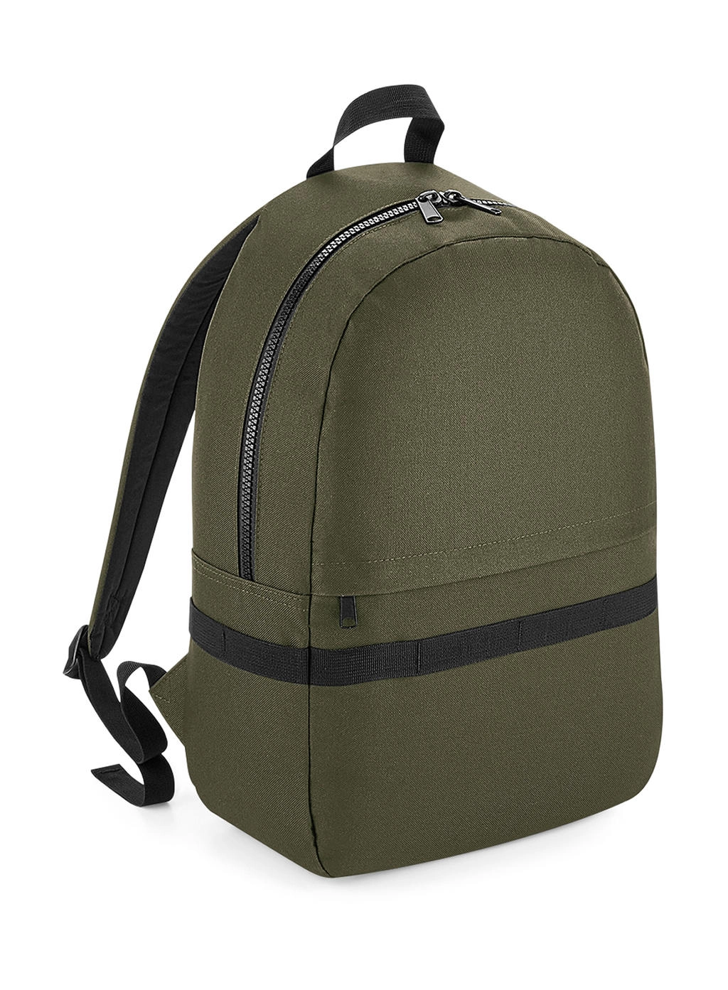 Modulr™ 20 Litre Backpack zum Besticken und Bedrucken in der Farbe Military Green mit Ihren Logo, Schriftzug oder Motiv.