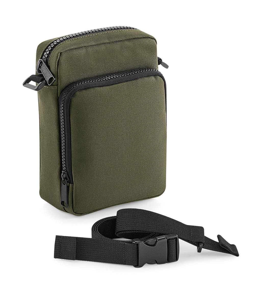 Modulr™ 1 Litre Multipocket zum Besticken und Bedrucken in der Farbe Military Green mit Ihren Logo, Schriftzug oder Motiv.