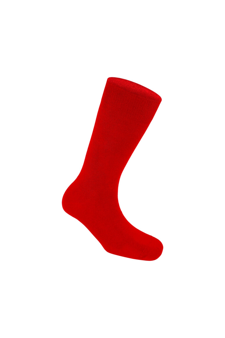 HAKRO Socken Premium zum Besticken und Bedrucken in der Farbe Rot mit Ihren Logo, Schriftzug oder Motiv.
