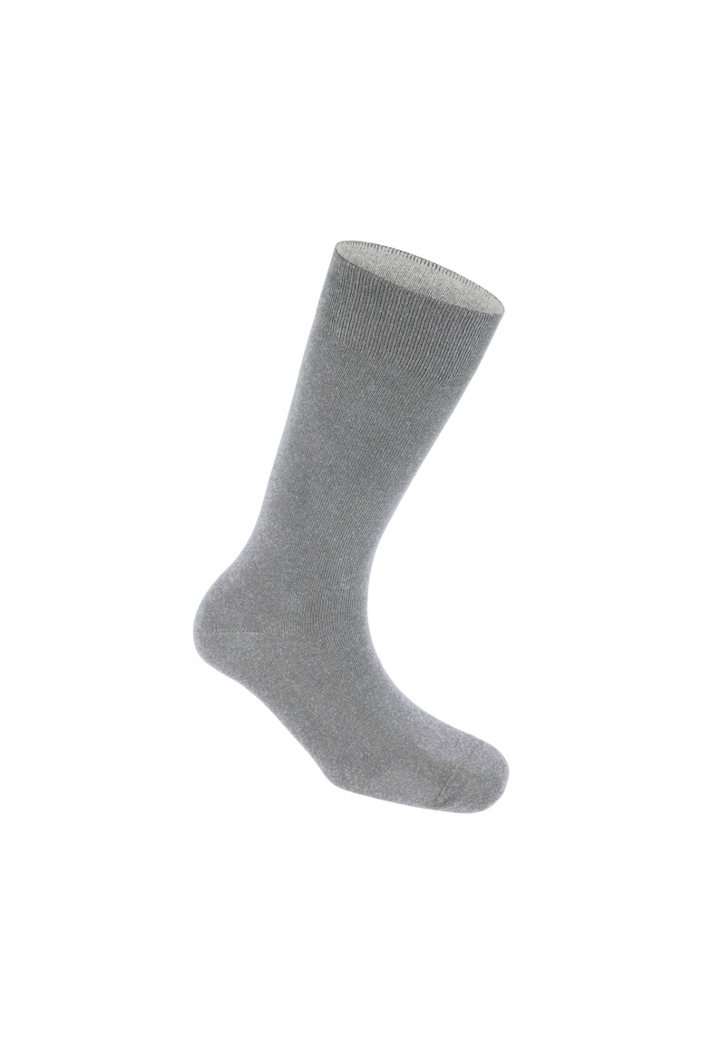 HAKRO Socken Premium zum Besticken und Bedrucken in der Farbe Grau meliert mit Ihren Logo, Schriftzug oder Motiv.