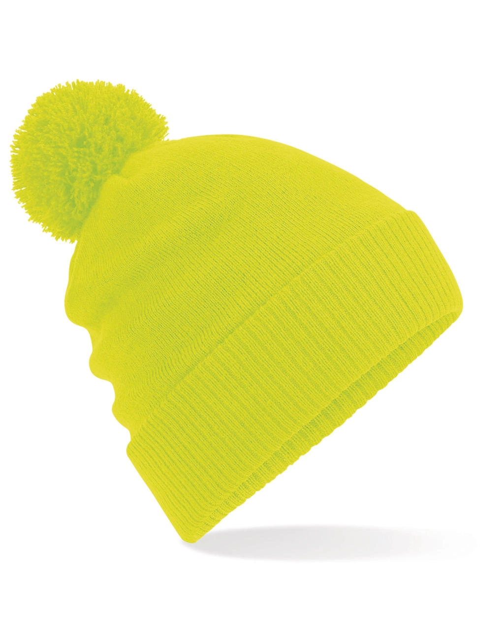 Thermal Snowstar® Beanie zum Besticken und Bedrucken in der Farbe Fluorescent Yellow mit Ihren Logo, Schriftzug oder Motiv.