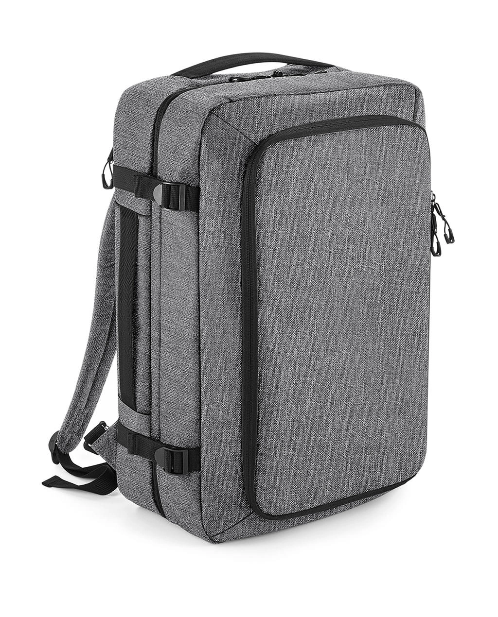 Escape Carry-On Backpack zum Besticken und Bedrucken in der Farbe Grey Marl mit Ihren Logo, Schriftzug oder Motiv.