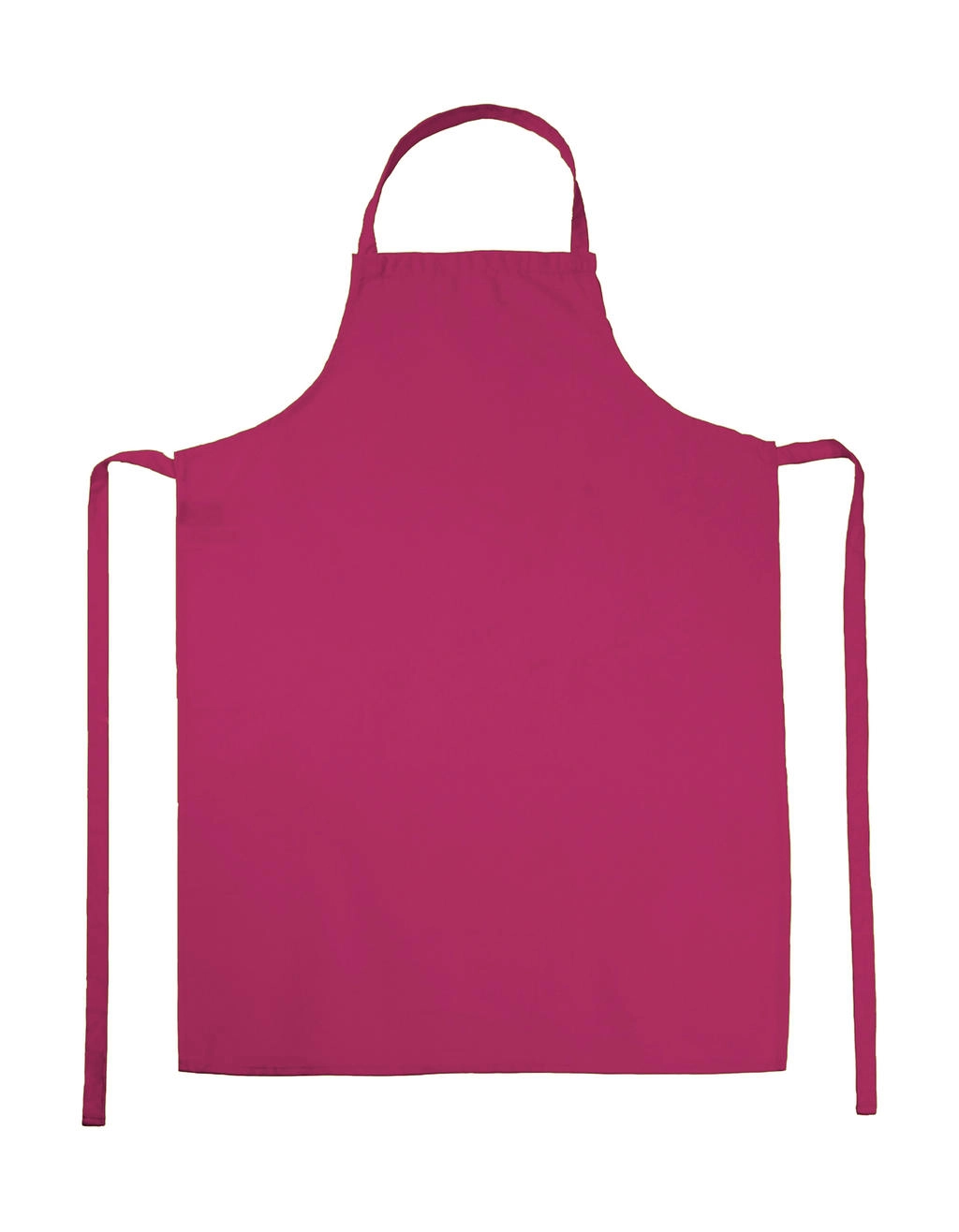 PARIS Bib Apron zum Besticken und Bedrucken in der Farbe Pink mit Ihren Logo, Schriftzug oder Motiv.