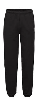 Elasticated Cuff Jog Pants zum Besticken und Bedrucken in der Farbe Black mit Ihren Logo, Schriftzug oder Motiv.