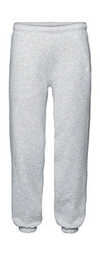 Elasticated Cuff Jog Pants zum Besticken und Bedrucken in der Farbe Heather Grey mit Ihren Logo, Schriftzug oder Motiv.