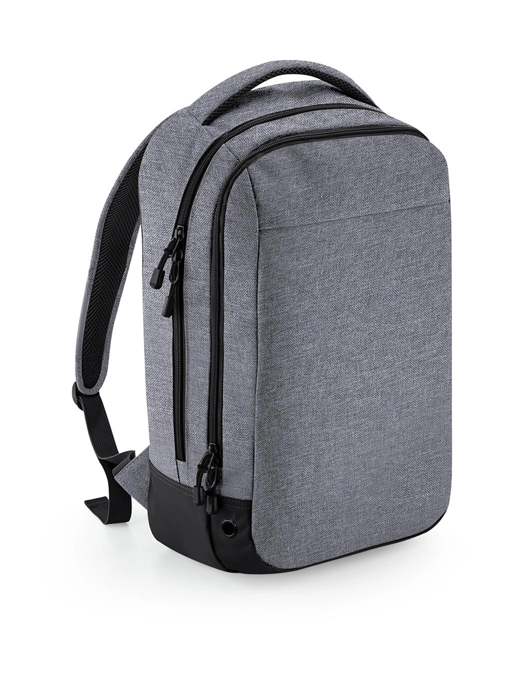Athleisure Sports Backpack zum Besticken und Bedrucken in der Farbe Grey Marl mit Ihren Logo, Schriftzug oder Motiv.