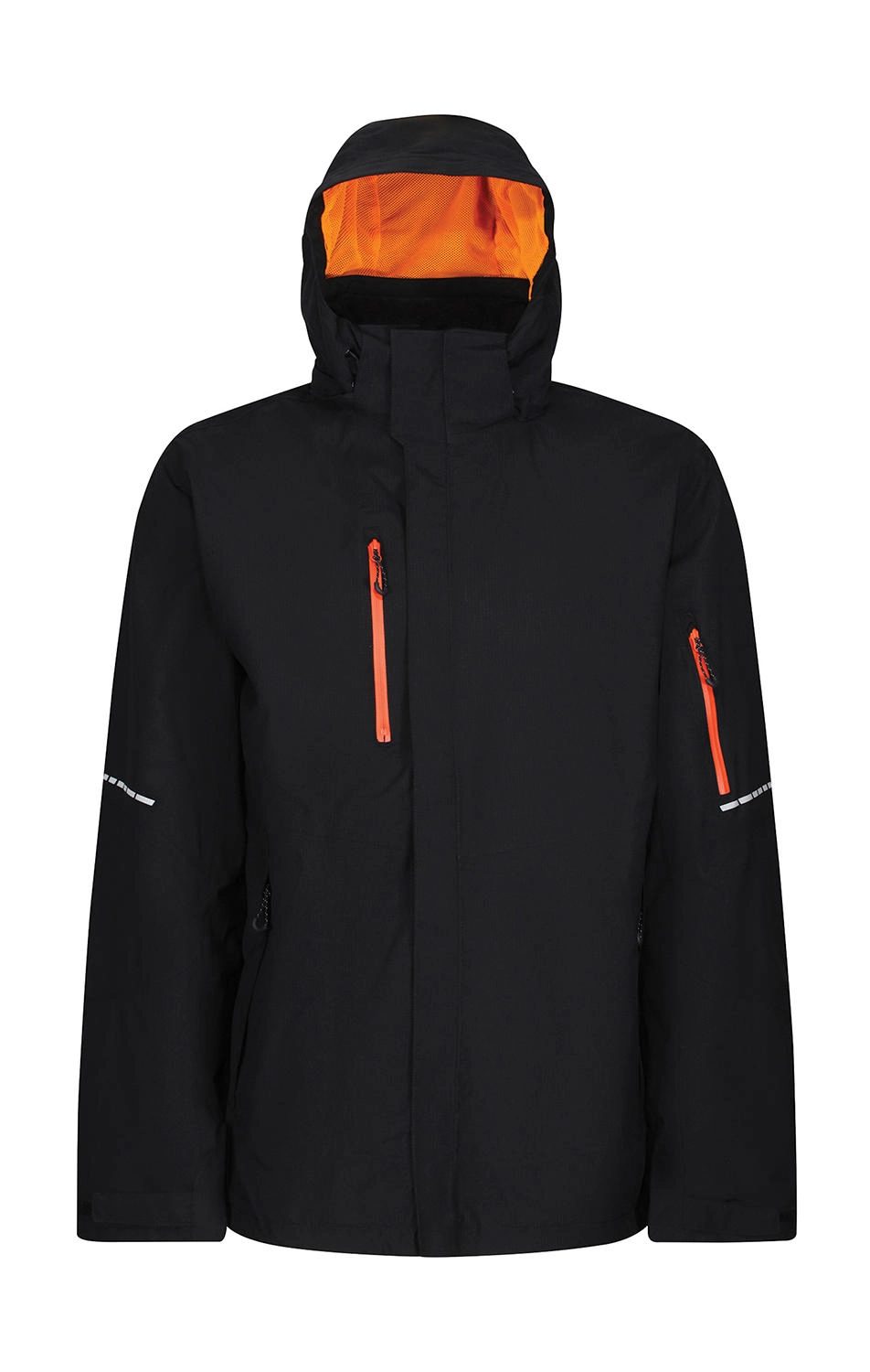 X-Pro Exosphere II Shell Jacket zum Besticken und Bedrucken in der Farbe Black/Magma mit Ihren Logo, Schriftzug oder Motiv.