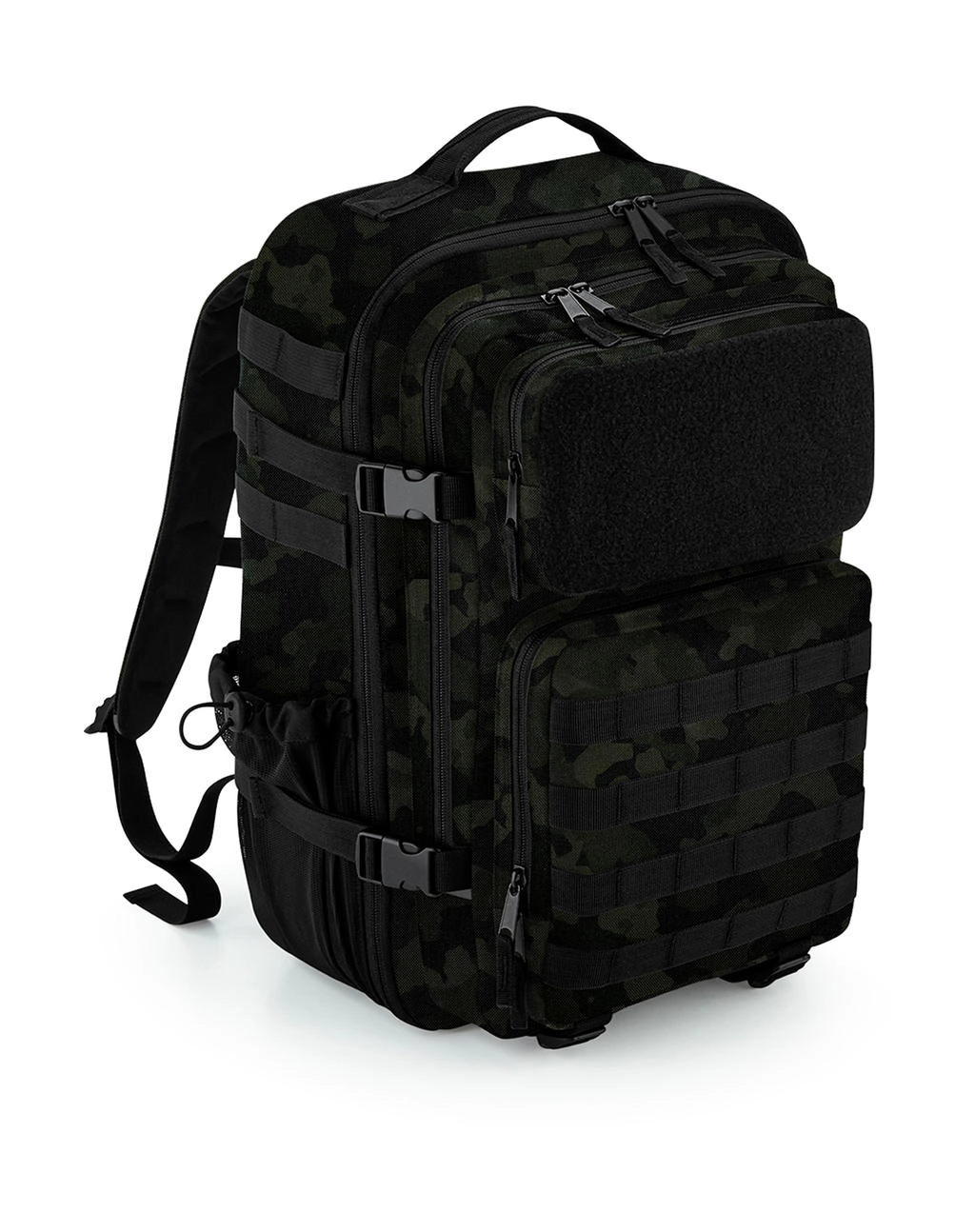 Molle Tactical 35L Backpack zum Besticken und Bedrucken in der Farbe Combat Camo mit Ihren Logo, Schriftzug oder Motiv.