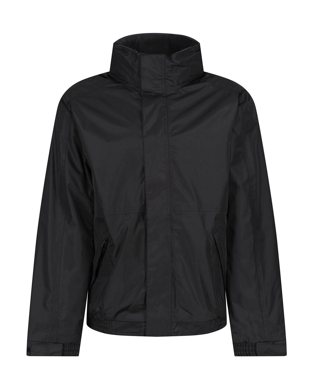 Eco Dover Jacket zum Besticken und Bedrucken in der Farbe Black/Ash mit Ihren Logo, Schriftzug oder Motiv.