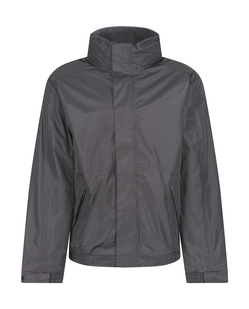 Eco Dover Jacket zum Besticken und Bedrucken in der Farbe Seal Grey/Black mit Ihren Logo, Schriftzug oder Motiv.