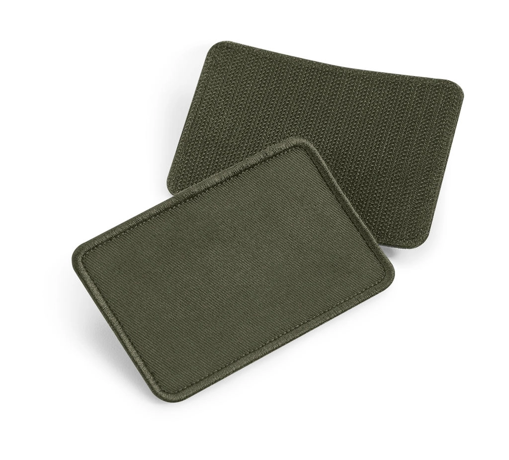Cotton Removable Patch zum Besticken und Bedrucken in der Farbe Military Green mit Ihren Logo, Schriftzug oder Motiv.