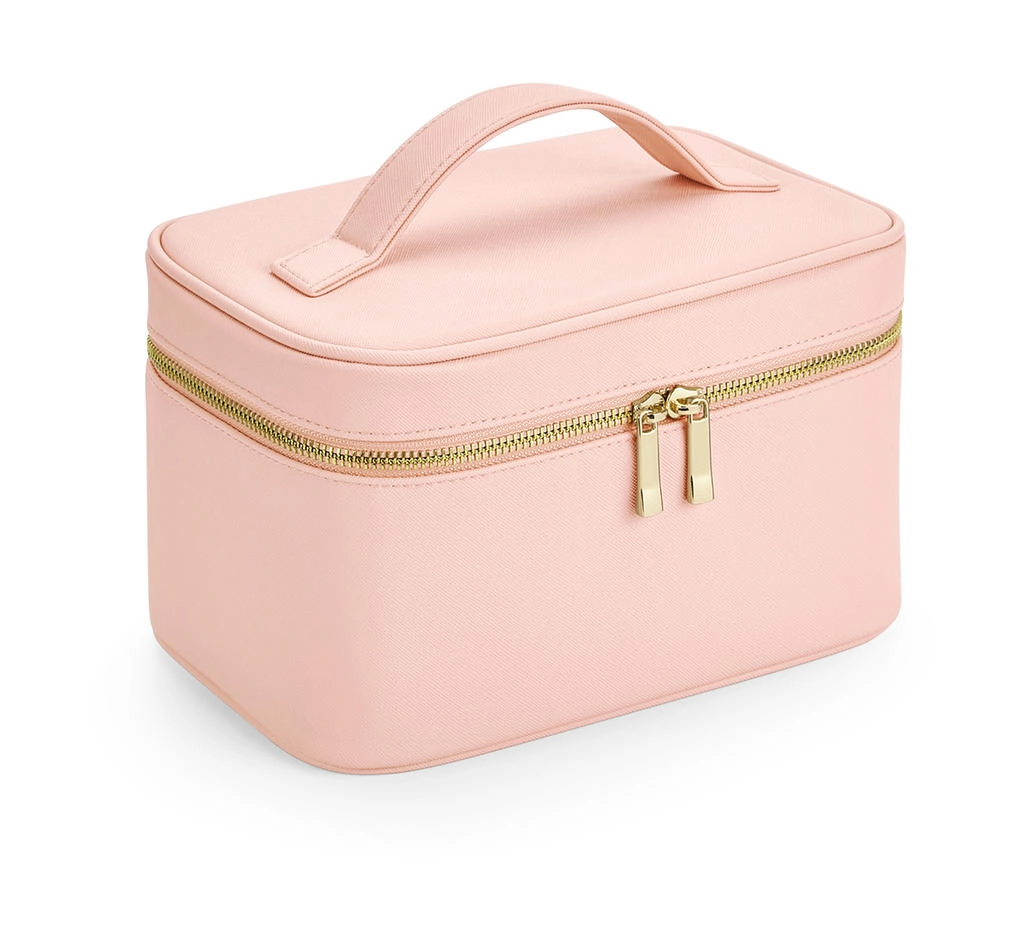 Boutique Vanity Case zum Besticken und Bedrucken in der Farbe Soft Pink mit Ihren Logo, Schriftzug oder Motiv.