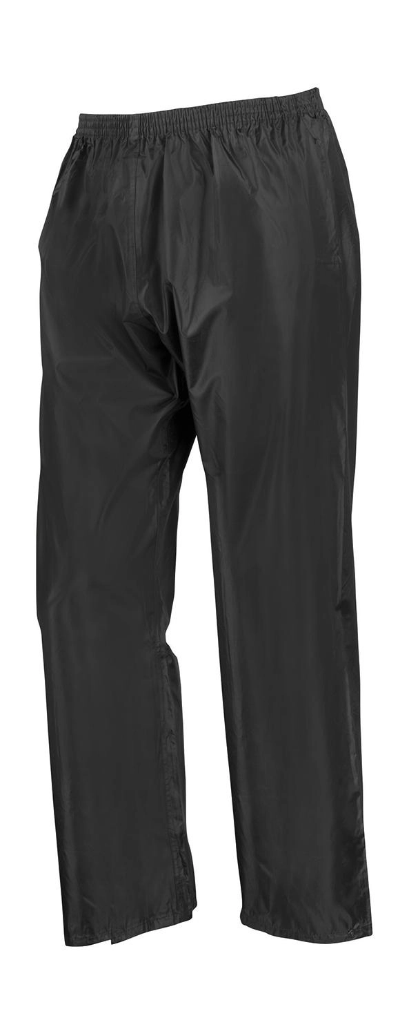 Waterproof Jacket/Trouser Set zum Besticken und Bedrucken in der Farbe Black mit Ihren Logo, Schriftzug oder Motiv.