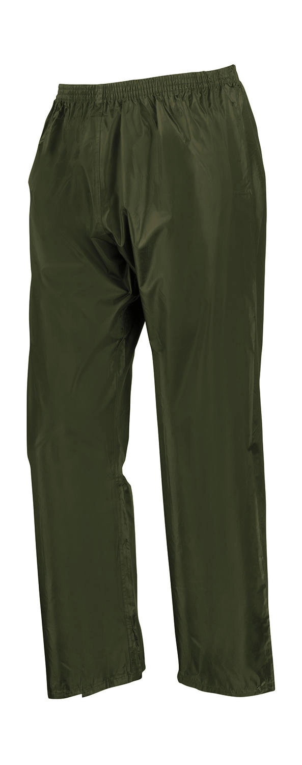 Waterproof Jacket/Trouser Set zum Besticken und Bedrucken in der Farbe Olive mit Ihren Logo, Schriftzug oder Motiv.