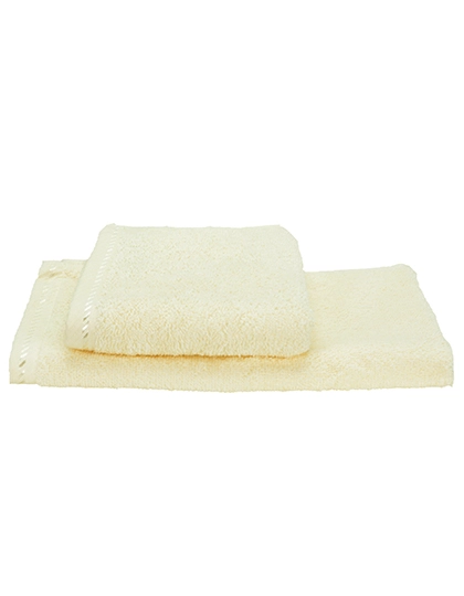 Guest Towel zum Besticken und Bedrucken in der Farbe Ivory mit Ihren Logo, Schriftzug oder Motiv.