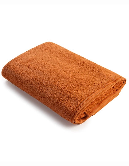 Beach Towel zum Besticken und Bedrucken in der Farbe Cinnamon mit Ihren Logo, Schriftzug oder Motiv.