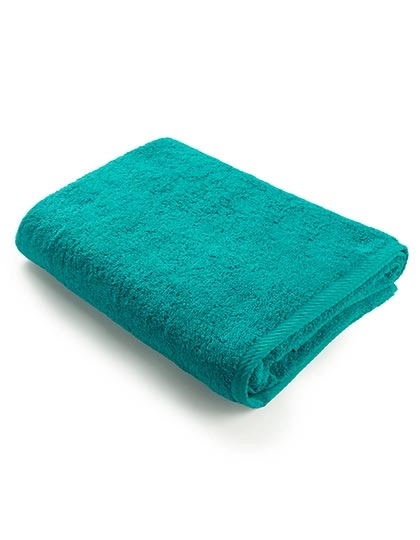 Beach Towel zum Besticken und Bedrucken in der Farbe Deep Blue mit Ihren Logo, Schriftzug oder Motiv.