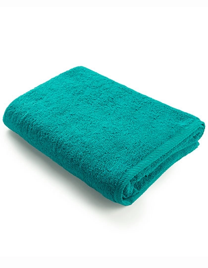Big Towel zum Besticken und Bedrucken in der Farbe Deep Blue mit Ihren Logo, Schriftzug oder Motiv.