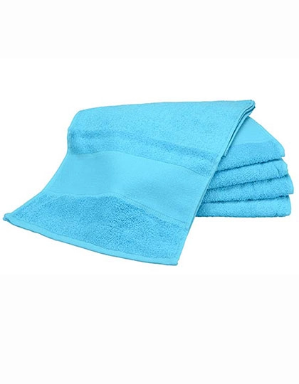 PRINT-Me® Sport Towel zum Besticken und Bedrucken in der Farbe Aqua Blue mit Ihren Logo, Schriftzug oder Motiv.