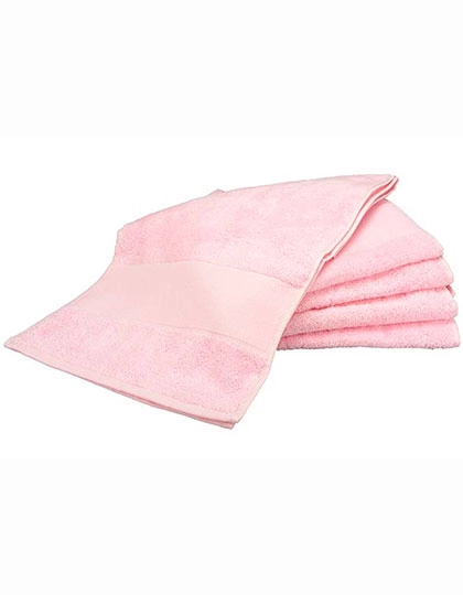 PRINT-Me® Sport Towel zum Besticken und Bedrucken in der Farbe Light Pink mit Ihren Logo, Schriftzug oder Motiv.