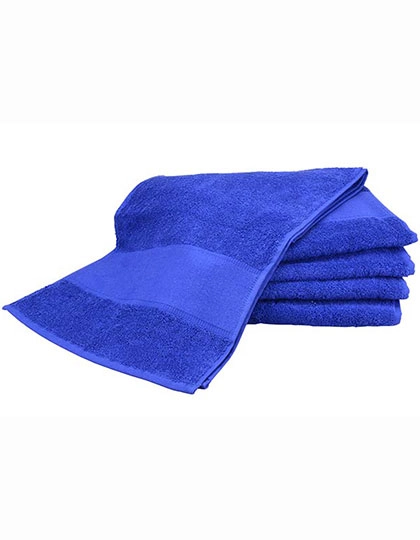 PRINT-Me® Sport Towel zum Besticken und Bedrucken in der Farbe True Blue mit Ihren Logo, Schriftzug oder Motiv.