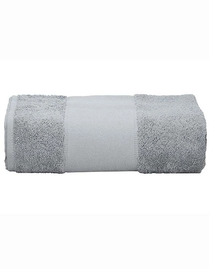 PRINT-Me® Big Towel zum Besticken und Bedrucken in der Farbe Anthracite Grey mit Ihren Logo, Schriftzug oder Motiv.