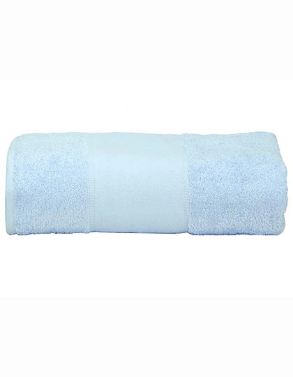 PRINT-Me® Big Towel zum Besticken und Bedrucken in der Farbe Light Blue mit Ihren Logo, Schriftzug oder Motiv.