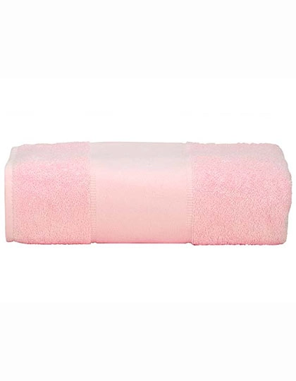 PRINT-Me® Big Towel zum Besticken und Bedrucken in der Farbe Light Pink mit Ihren Logo, Schriftzug oder Motiv.