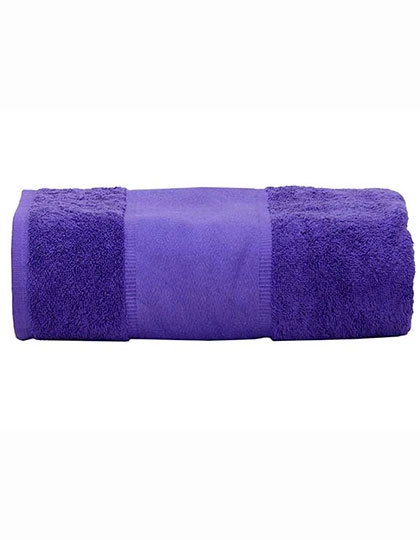 PRINT-Me® Big Towel zum Besticken und Bedrucken in der Farbe Purple mit Ihren Logo, Schriftzug oder Motiv.