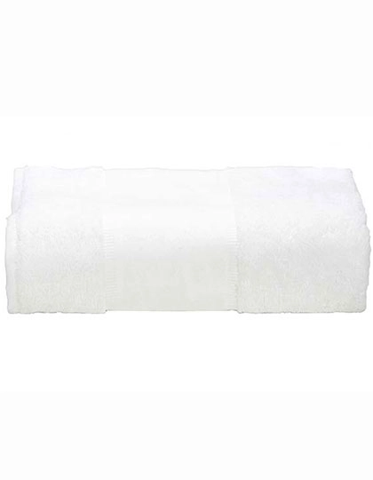 PRINT-Me® Big Towel zum Besticken und Bedrucken in der Farbe White mit Ihren Logo, Schriftzug oder Motiv.