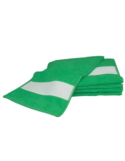 SUBLI-Me® Sport Towel zum Besticken und Bedrucken in der Farbe Irish Green mit Ihren Logo, Schriftzug oder Motiv.