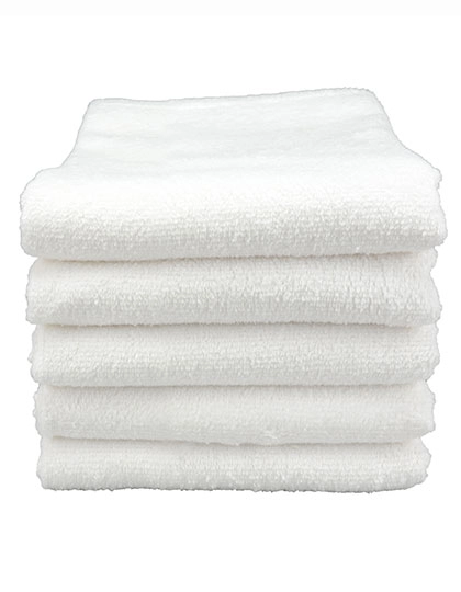 All Over Sport Towel zum Besticken und Bedrucken in der Farbe White mit Ihren Logo, Schriftzug oder Motiv.